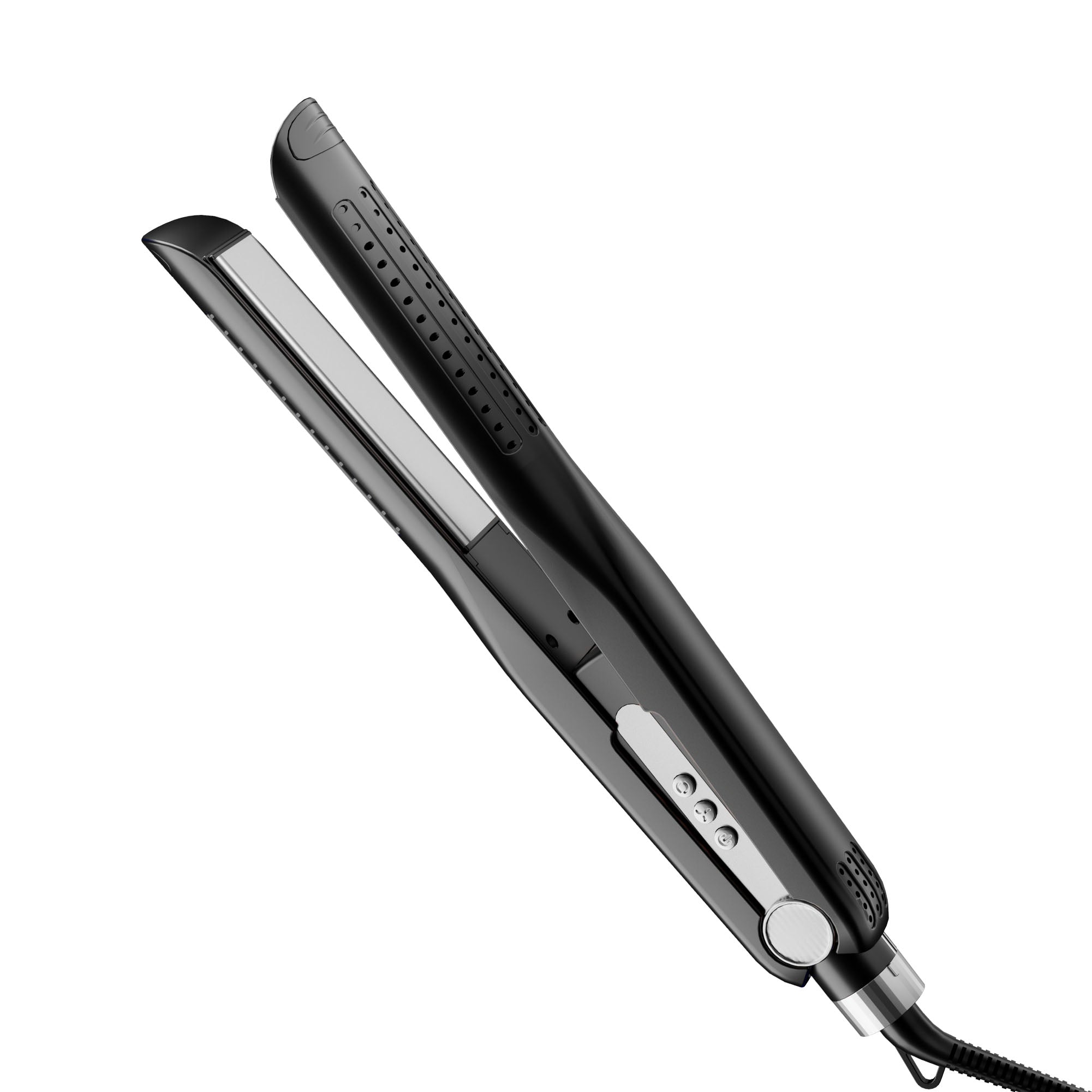 Nicebay by Whall Hair Straightener Flat Iron, Hair Straightener and Curler-5 Temp, Fast Heating, Wide Voltage